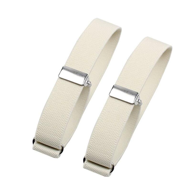 2 Pieces Shirt Sleeve Holders Arm Bands Elasticated Women Hold Garter Ladies