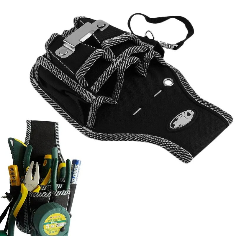 Multifunctional 9 in1 Electrician Waist Pocket Tool Belt Pouch Bag Screwdriver Utility Holder Waist Pockets Bags