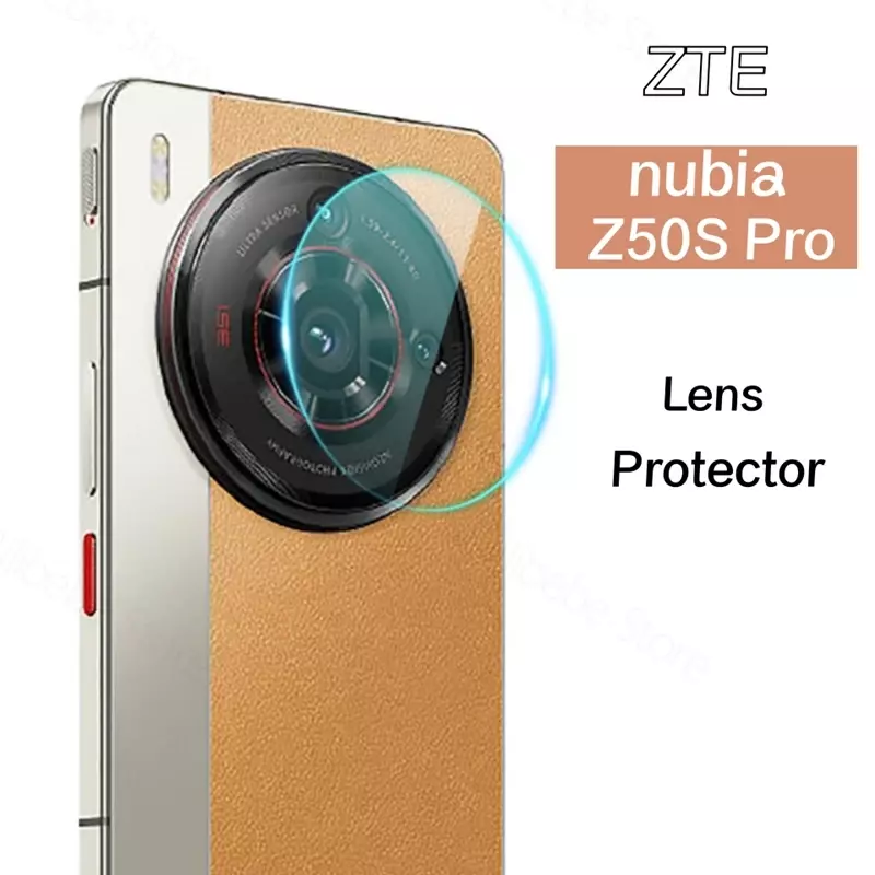 For ZTE Nubia Z50S Pro Back Camera Lens Cover Protector Transparent Protective Film -Not Tempered Glass on nubia Z50S Pro