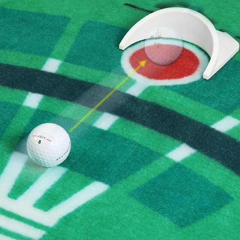 Golfhole-Training Helpt Draagbare Hulpmiddelen Om De Puttnauwkeurigheid Draagbare Putting Hole Putter Regulation Cup Voor Tuin Te Verbeteren