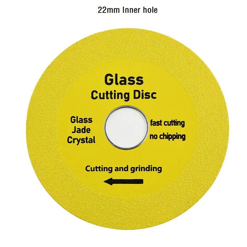 Disco da taglio per ruote assemblaggio di accessori da 3.93 pollici disco abrasivo per vetro diamantato pezzi multiuso ricambio per lucidatura