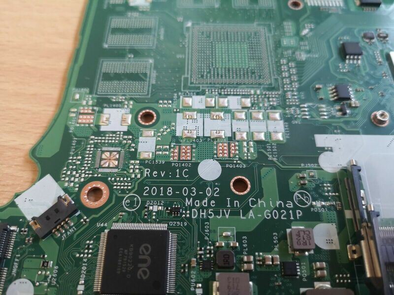 오리지널 에이서 AN515-42 A315-41 노트북 마더 보드 Dh5jv LA-G021P CPU 테스트 완벽한 R3-2200U