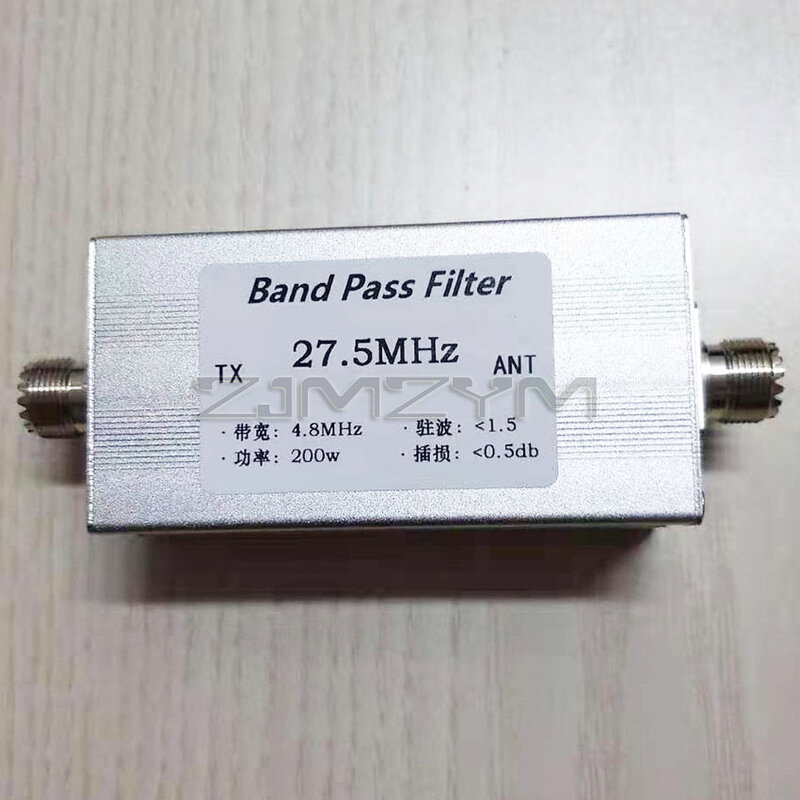 Shortwave 7MHz 14MHz 18MHz 21MHz 24MHz 27.5MHz 28MHz Filter Bandpass isolasi tinggi BPF anti-interferensi meningkatkan sensitivitas