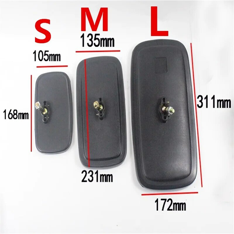 1-10T Manual Forklift Portable Accessory PARTS Rearview Mirror Reflector Wide Angle
