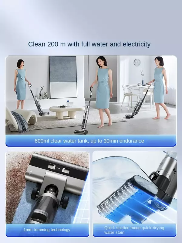 Midea-GX5 Máquina de lavar roupa, água e bactérias, Anti-Entangling, Arrastar e lavar, Eletrodomésticos integrados, Automático