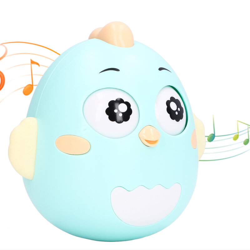 Schattig Chick Roly-Poly Speelgoed Gebouwd In Bell Wobbler Speelgoed Vroeg Educatief Voor Baby Baby Peuter Cadeau