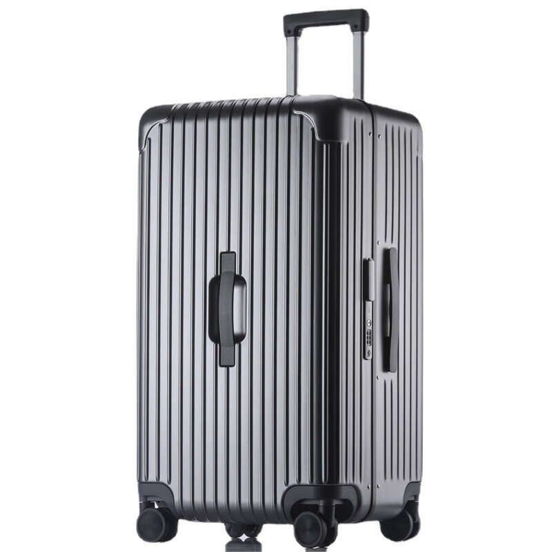 Thickened, ultra-light, narrow-frame, large-capacity suitcase with swivel wheels G893