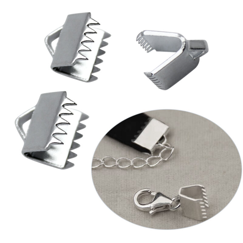Zinc Alloy Head End Clasp Internal Dia. 8/10mm 1pcs Fit Belt Key Chain Bracelet DIY Charms Fittings Accossory as Women Kids Gift
