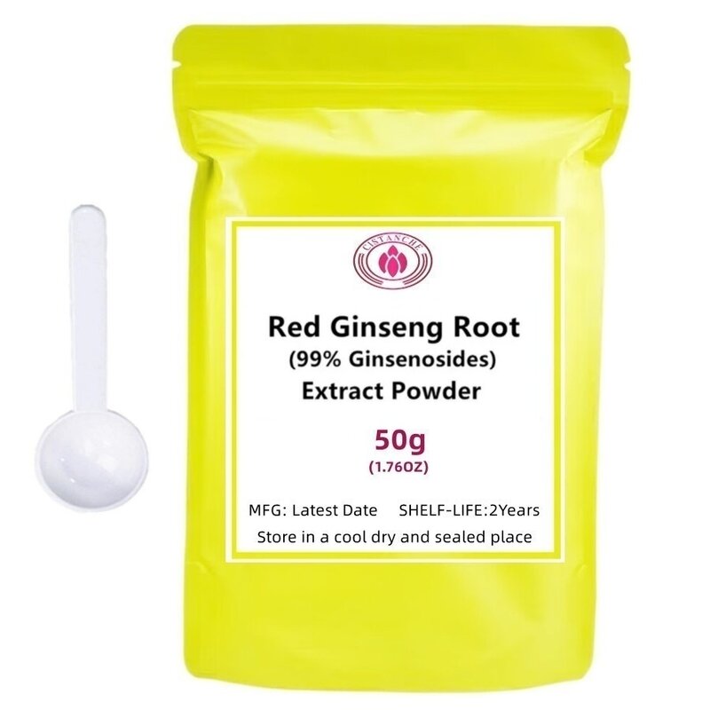 Fornire 50-1000g di estratto di radice di Ginseng rosso coreano in polvere, la tintura di siero alle erbe arricchisce ginsenosidi, anti-invecchiamento