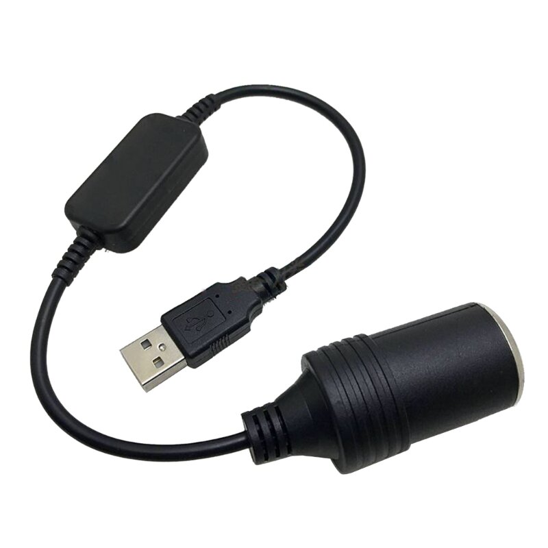 Cavo convertitore tensione 090E Convertitore porta ricarica USB Alimentazione da 5 V USB a 12 V