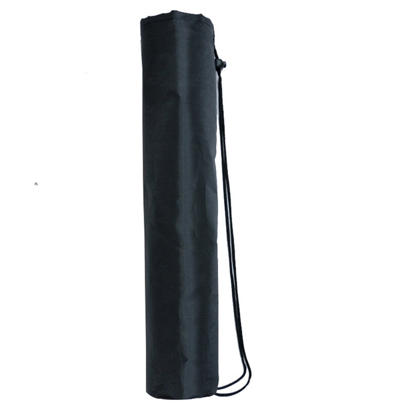 Sac à main trépied pliable en tissu polyester 210D, cordon de proximité noir pour photographie de sortie en plein air, T18th, 43-113cm