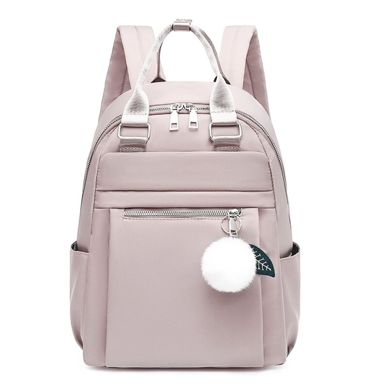 Fashion Nylon Backpack Anti-theft Travel Daypack for Women Girls Teenager Student School Bag