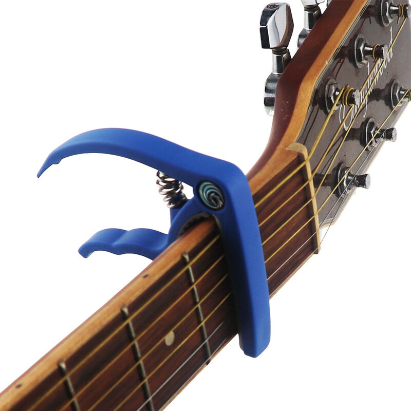 Cejilla de guitarra de plástico para guitarra acústica de 6 cuerdas, bajo eléctrico clásico, abrazadera de afinación de ukelele, accesorios para instrumentos musicales, novedad de 2022