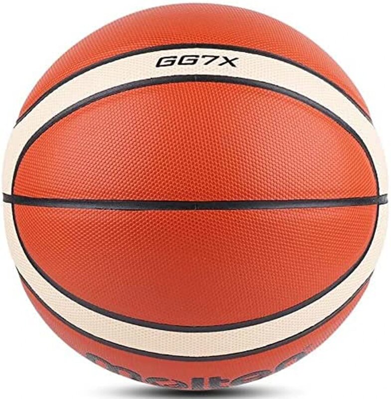 Molten-pelota de baloncesto estándar para hombre y mujer, pelota de entrenamiento, equipo de competición, certificación oficial, Tamaño 7