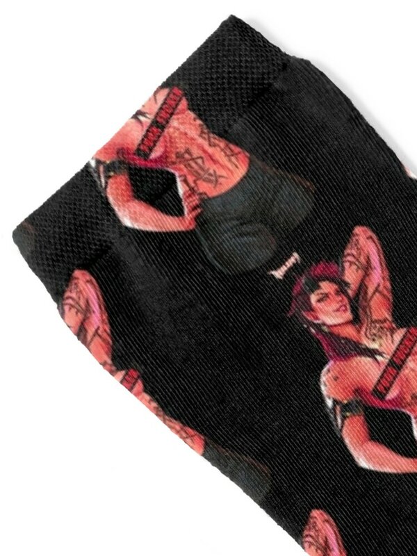 Chaussettes rétro anti-ald pour hommes et femmes, chaudes, karlach