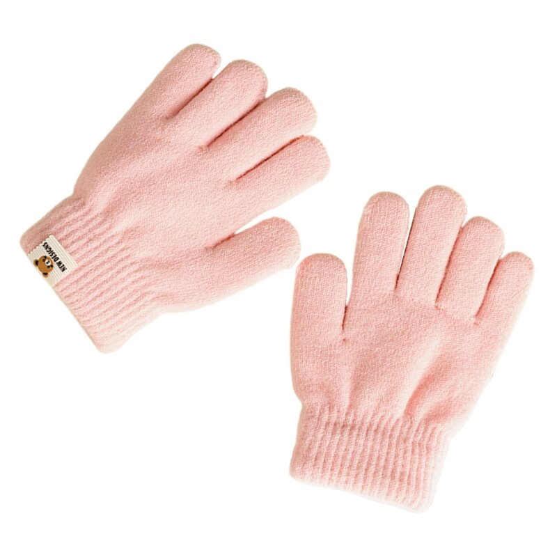 Nieuwe kinderen dubbellaagse handschoenen herfst/winter handwarmers handkleding voor baby's