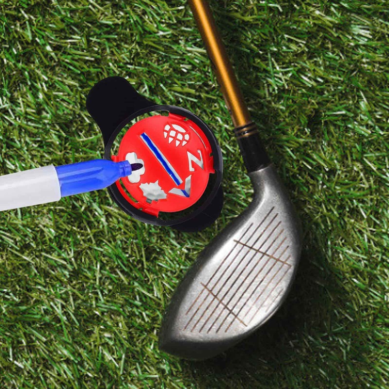 Accessori per Scriber da Golf con cassetto per linea da Golf ausili per l'allenamento pennarello leggero per pallina da Golf di precisione
