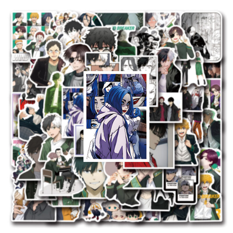 10/30/50/110Pcs Japan Anime Windbreker Stickers Cool Haruka Sakura Hayato Cartoon Waterdichte Sticker Voor Kid Diy Bagage Telefoon