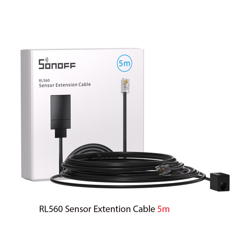 Sonoff th elite/origin sensor ths01 wts01 ms01 5m verlängerung kabel rl560 boden feuchtigkeit feuchtigkeit temperatur erkennungs monitor