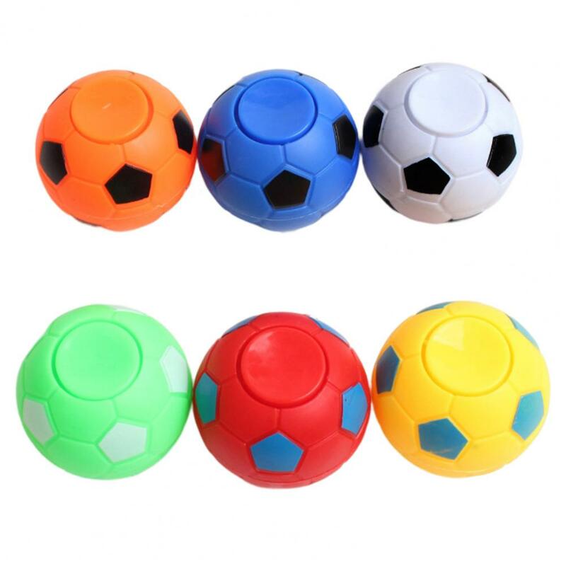 ฟิดเจ็ตสปินเนอร์ของเล่นลูกบอลขนาดเล็กเพื่อความสนุกสนานอุปกรณ์ Relief ความเครียดของเล่นฟิดเจ็ทสปินเนอร์ของเล่นใช้ปลายนิ้วเล่นฟุตบอล