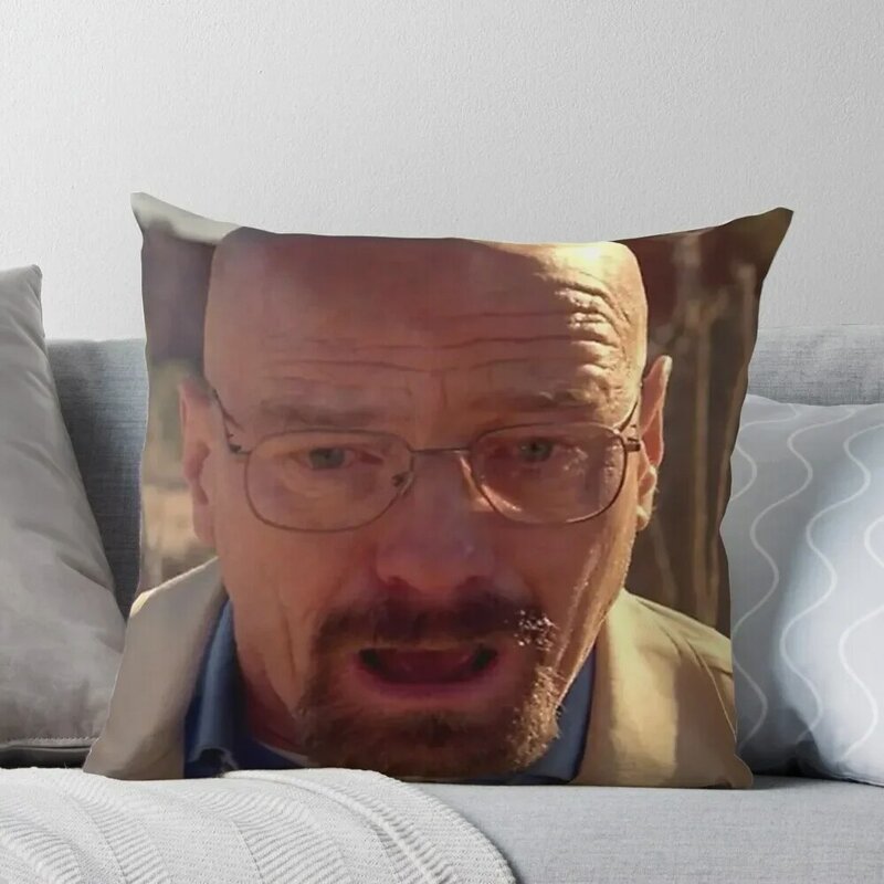 Walter White Meme Throw Pillow pillow cover luxury Sofa Covers