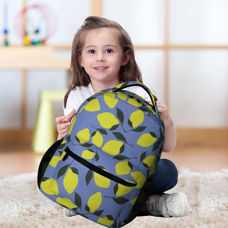 Tas punggung pola kustom laki-laki perempuan gambar tas sekolah tas tempat pensil kapasitas besar tas buku perjalanan santai