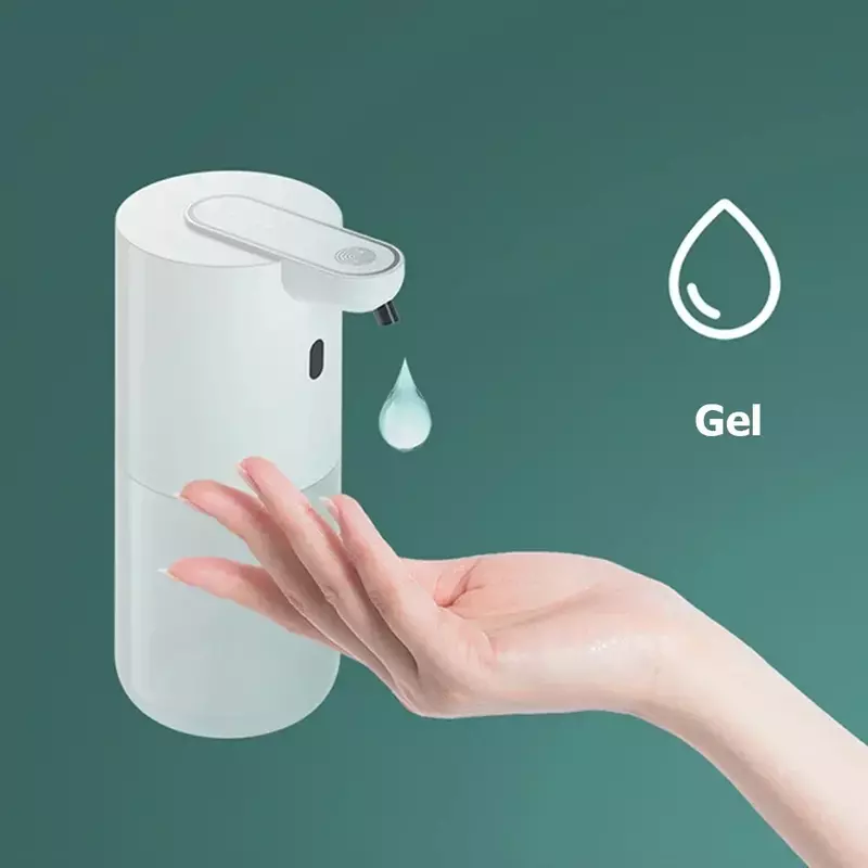P8 Touchless Sensor Automático Soap Dispenser, 400ml, Recarregável, Inteligente Sensor Infravermelho, Bomba de Espuma Líquida, Hand Sanitizer