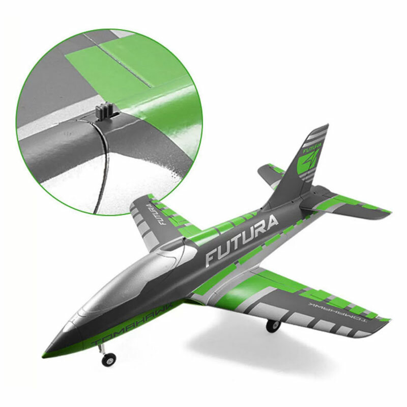RC Aircraft 64MM Fixed Wing Aircraft with Flaps Sports Trainer Duct Fan PNP Assembly Model Toy Gift Remote Control Aircraft