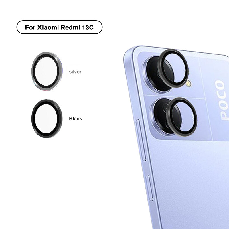 Кольцо для камеры из алюминиевого сплава для Xiaomi Poco C65 2023 Redmi 13C 4G pofo C 65 poccoc65 readmi13c