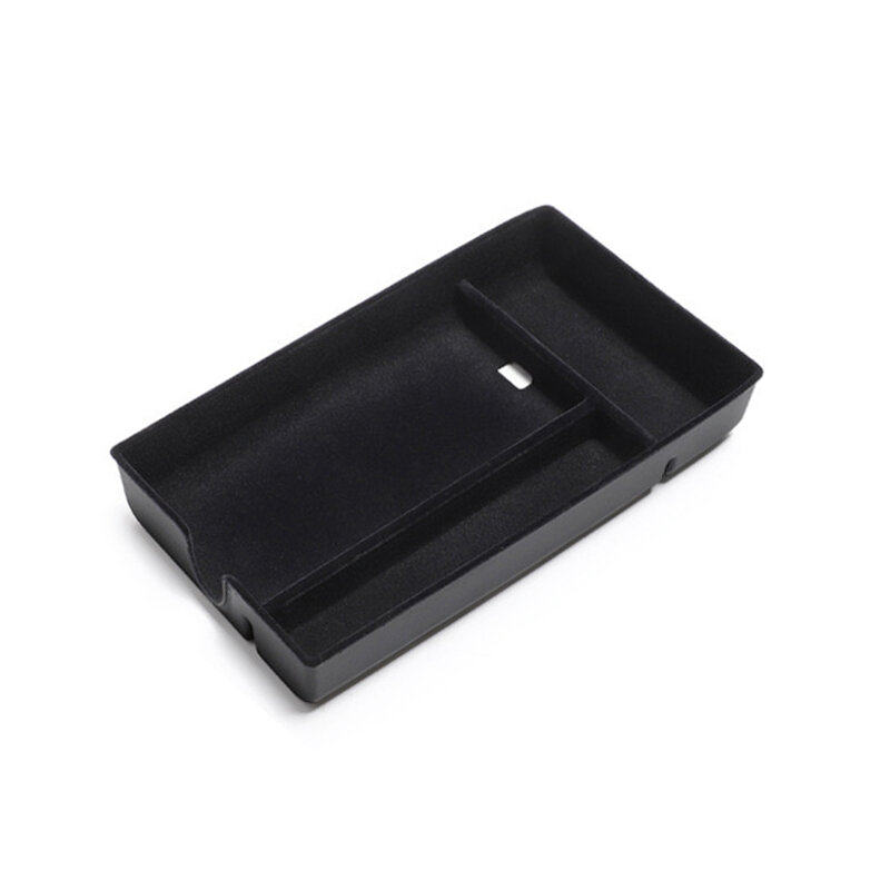 Reposabrazos para consola central de coche, caja de almacenamiento duradera, bandeja organizadora, color negro, compatible con Lexus RX 2023