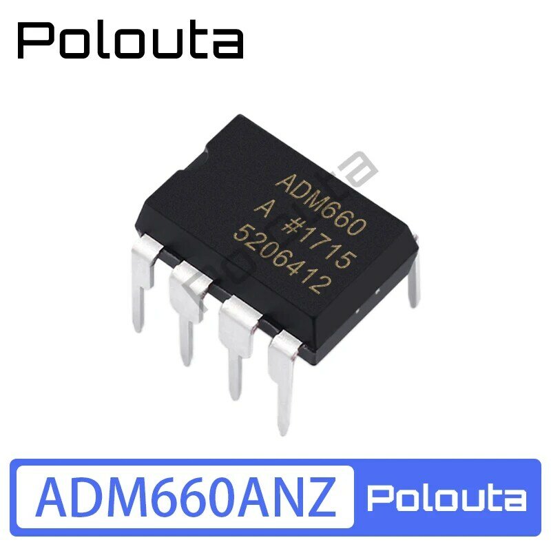 ADM660ANZ ADM660A DIP-8 interruptor regulador IC Chip Polouta