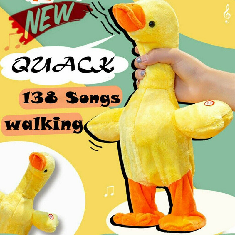 Pato cantando brinquedo para crianças