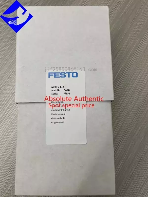Festo-ソレノイドバルブ6420 MFH-5-1/2、すべてのシリーズ利用可能、本物の信頼性、本物の在庫