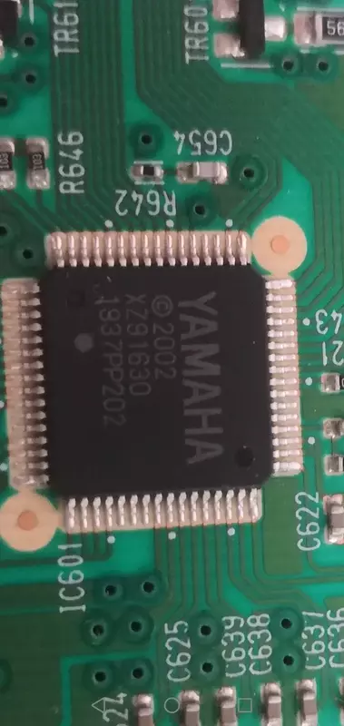 야마하 전기 키보드용 IC 칩, XZ91630 QFP IC