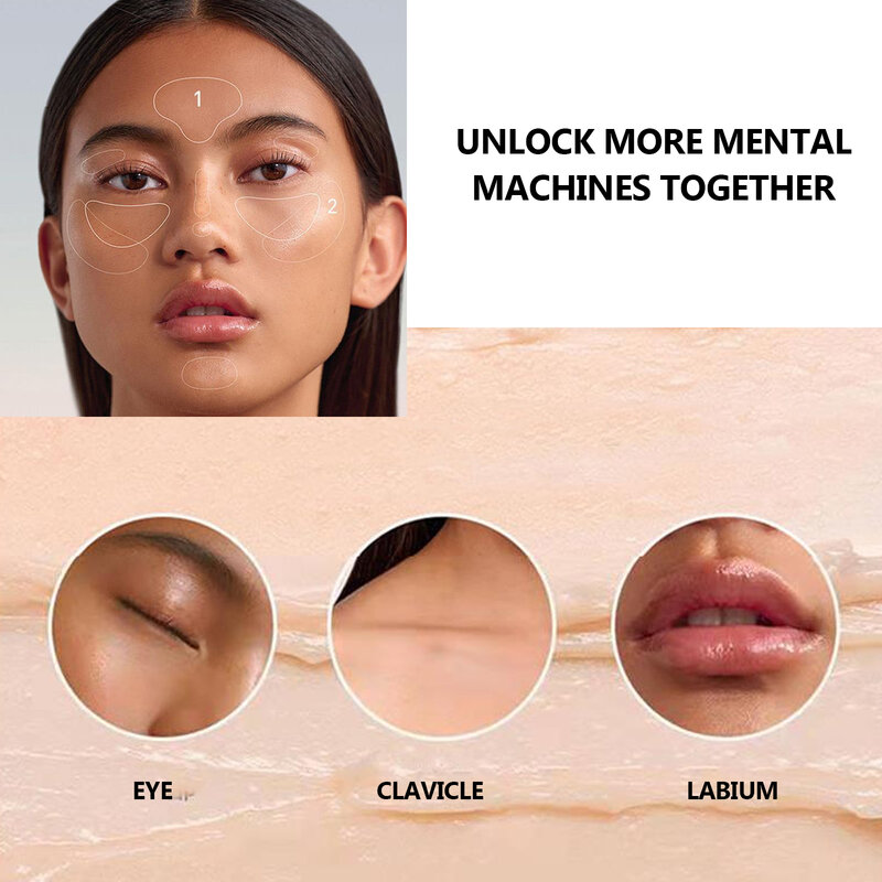 Penghilang Pori Stik Primer Pori Tak Terlihat Dasar Makeup Wajah Primer Tahan Air Kontrol Minyak Garis Halus Halus Isolasi Makeup Primer
