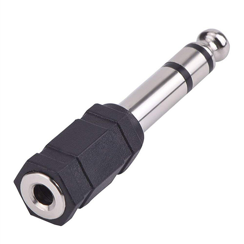 Mic Adapter Audio Adapter Musical Instruments TRS Or Tip Ring Sleeve 3.5mm To 6.35mm Jack Audio Transfer High Quality