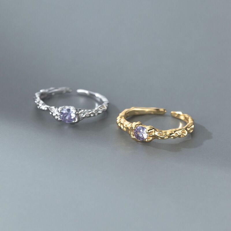 925 anéis de prata esterlina para mulheres, 100% sólido, simples, na moda, retro, presentes de festa, acessórios