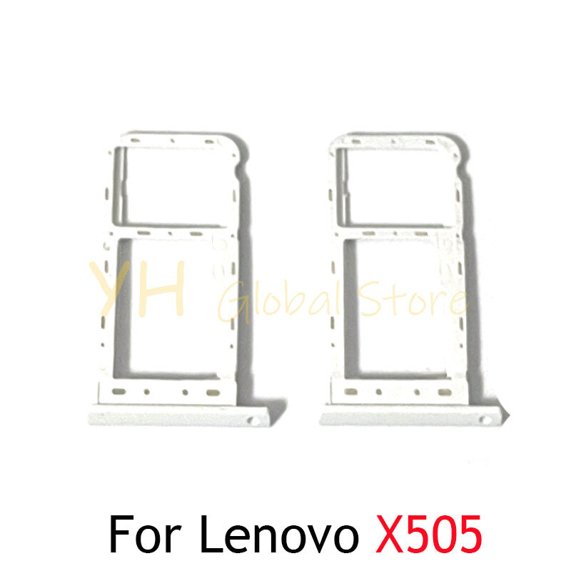 Voor Lenovo Tab M 10X505 X 505f X505l X505x TB-X505F Sim Kaart Sleuf Lade Houder Sim Kaart Reparatie Onderdelen