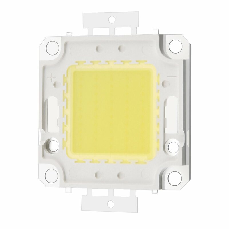Luz de inundación de Chip Led RGB SMD de aluminio de bajo consumo, lámpara de alto brillo, blanco cálido, 50W, 5000LM