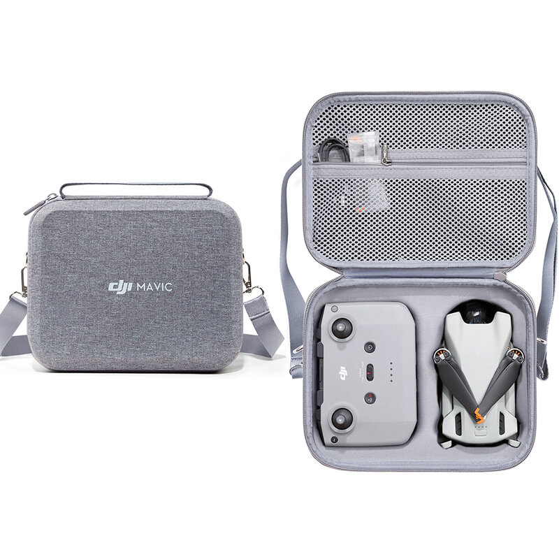 휴대용 하드 EVA 스토리지 숄더백, DJI 미니 3 드론 액세서리용, 원격 컨트롤러 배터리 핸드백