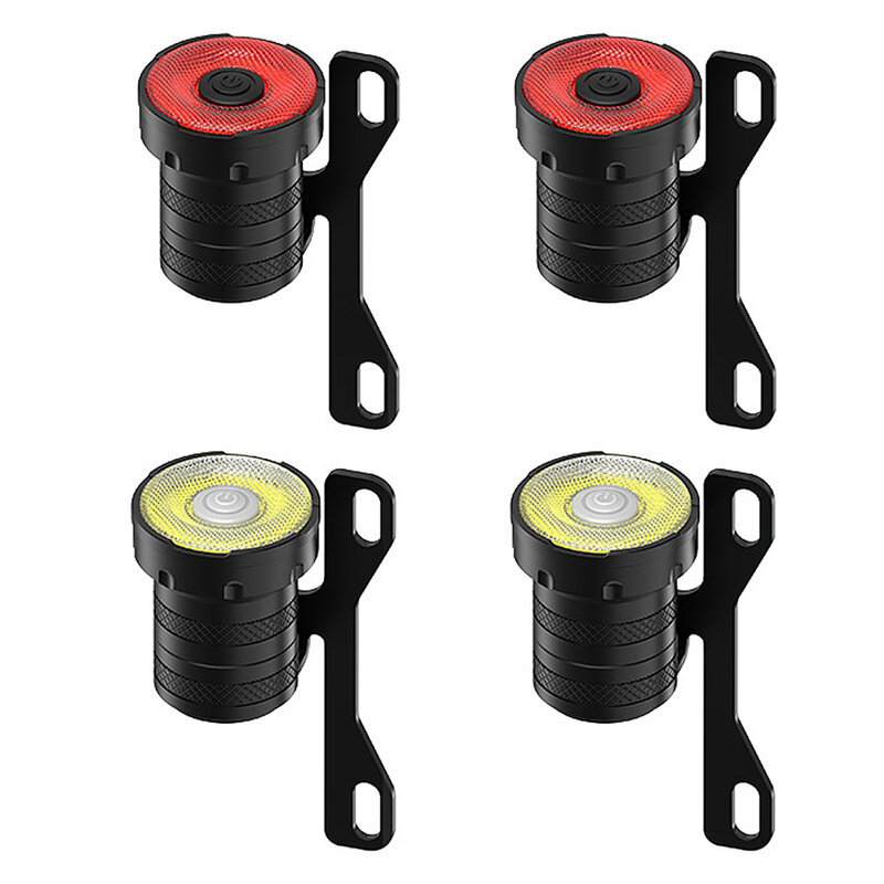 Pack of 4 Skateboard Lights Warning Smart Wheel Lamp 5 Mode Front Rear Replacement Automatic Outdoor Sport Taillight