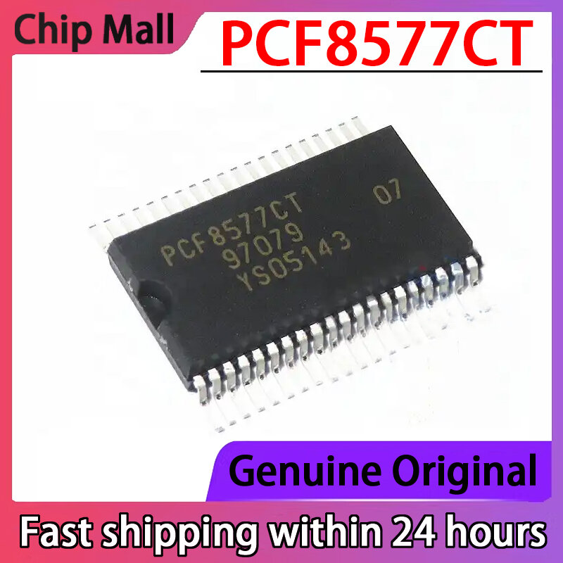 2PCS PCF8577CT Package SSOP40 Microcontroller Chip PCF8577 Brand New Original