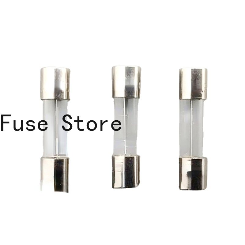 5PCS 5*20mm T10A L250V Slow Fuse Delay Of Imported Glass  Tube.