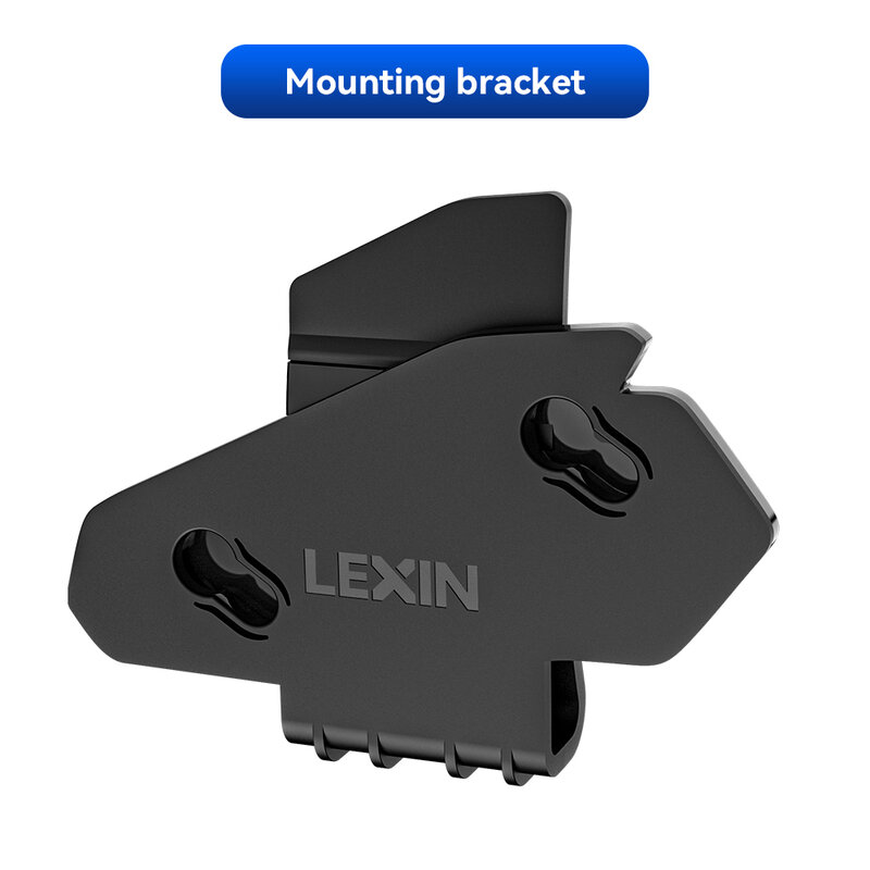 Lexin-Accesorios de auriculares para Lexin G2, intercomunicador de casco con Bluetooth, Conector de auriculares, juego de soporte de montaje