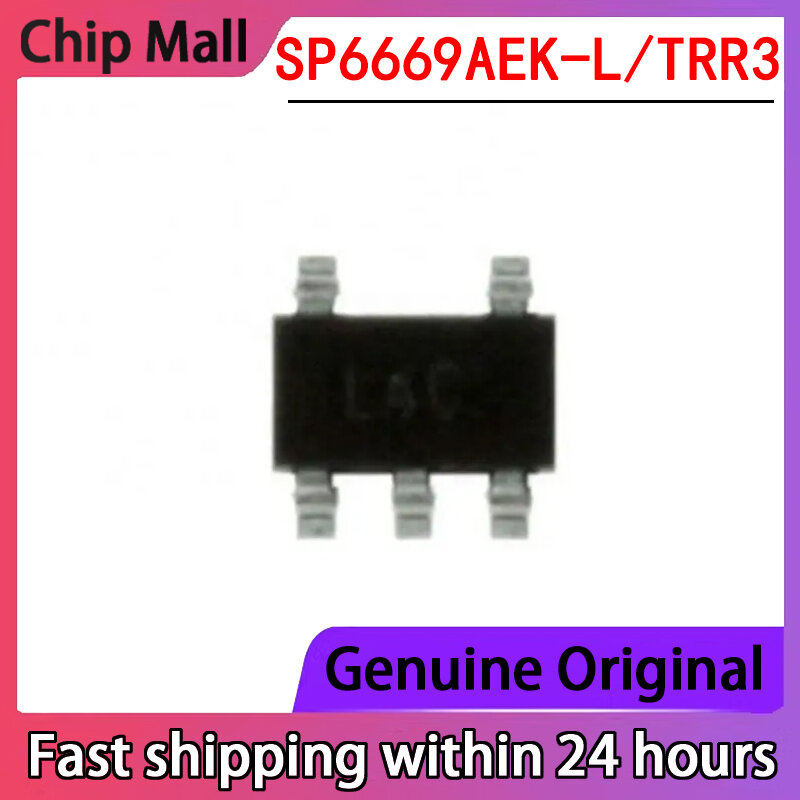 Chip de potencia de piezas, paquete de 10 SP6669AEK-L, nuevo, SOT23-5/TRR3, SP6669AEK, DC-DC
