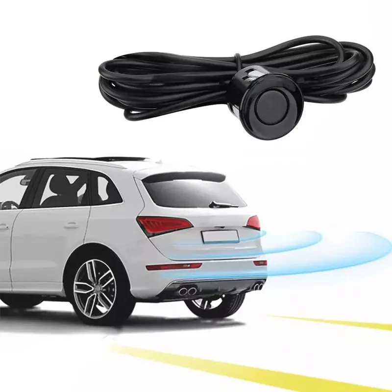 Sensores duraderos para aparcamiento de coche, Kit de instalación directa, conector correcto, respuesta de sonido de respaldo inverso, 22mm