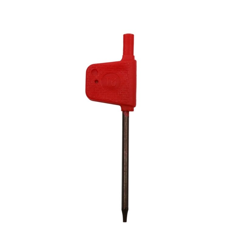 Desmontaje llave caja tipo bandera roja resistencia con forma ciruela