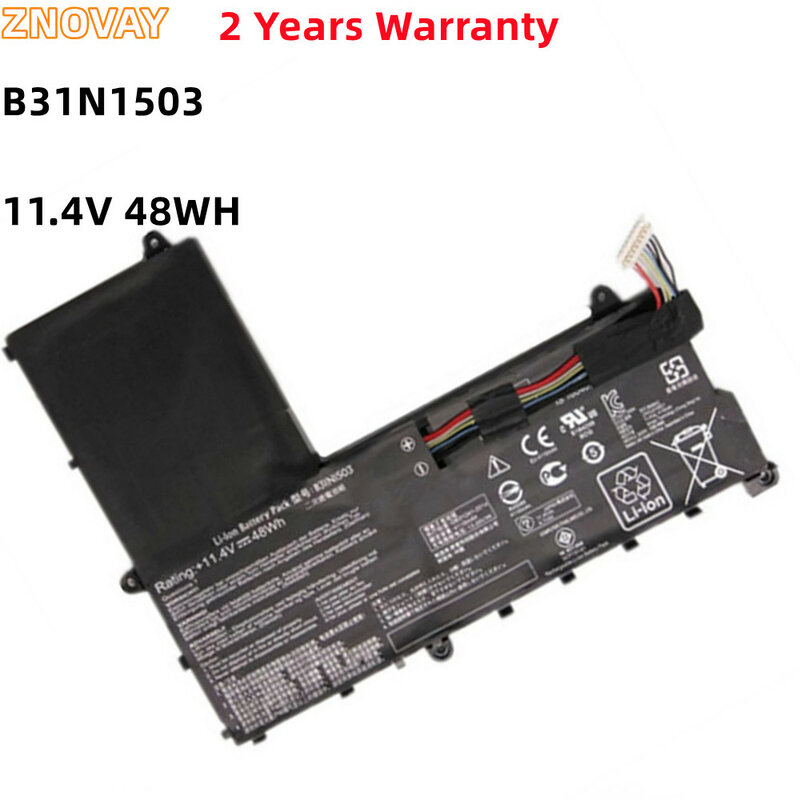 ZNOVAY B31N1503 0B200-01690000 11.4V 48Wh Battery For ASUS EeeBook E202SA R206SA E202SA-1B E202SA-1E E202SA-FD001
