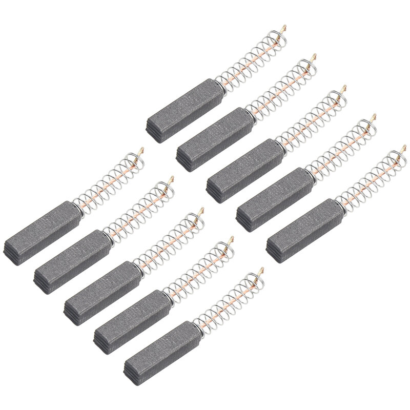 10Pcs Carbon Brushes For Electric Motors Replacement Part 20mm X 5mm X 5mm Motor Carbon Brush Power Tool Accessories
