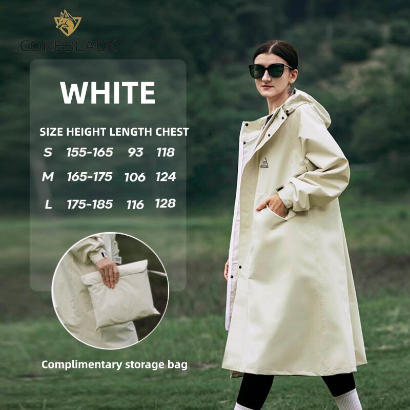 2024 New Multifunctional Women Raincoat Highquailty Waterproof Windbreak  Hoody Coat Hoody Outdoor Lightweight Portable